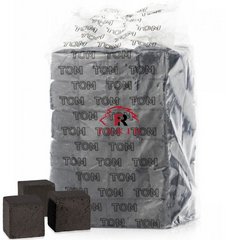 Кокосове вугілля для кальяну Tom (72 кубики 1кг)
