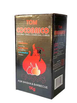 Кокосове вугілля для кальяну Cocobrico 72 кубики