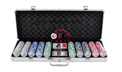 Набор покера на 500 фишек с номиналом