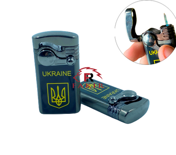 Зажигалка боковая "Украина" № 20-25 фото 1