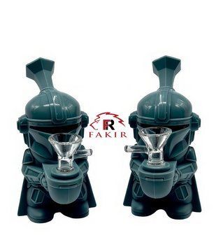 Силіконовий бонг 12см "Mandalorian"  фото 1