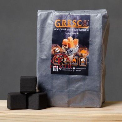 Уголь для кальяна ореховый Gresco 1кг фото 2