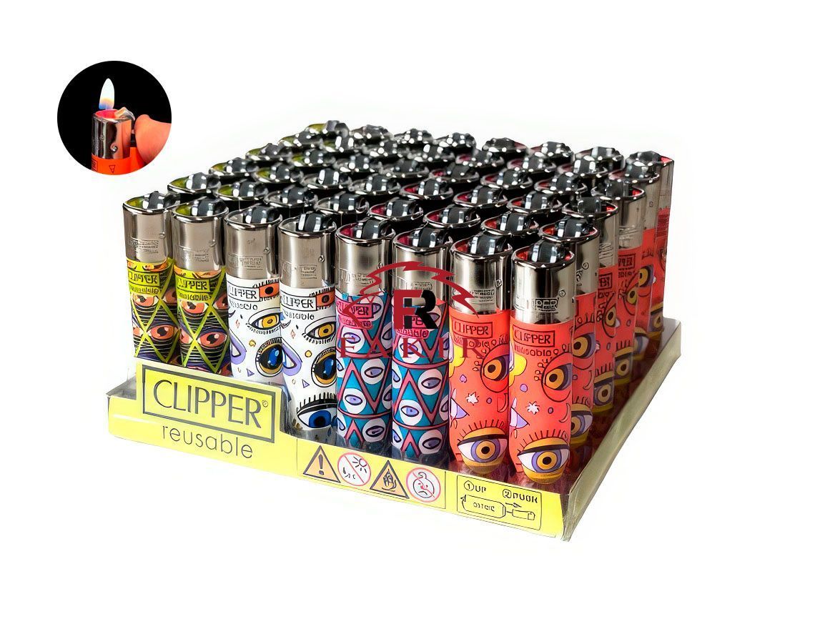 Зажигалка пластиковая CLIPPER 