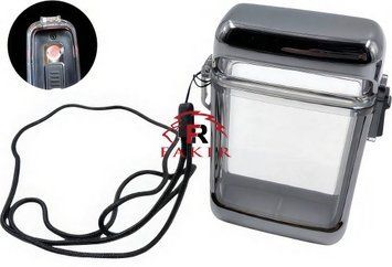 Портсигар 20с. с USB зажигалкой водонепроницаемый № 2-13 фото 1