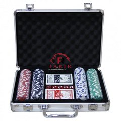 Покерный набор на 200 фишек БЕЗ номинала