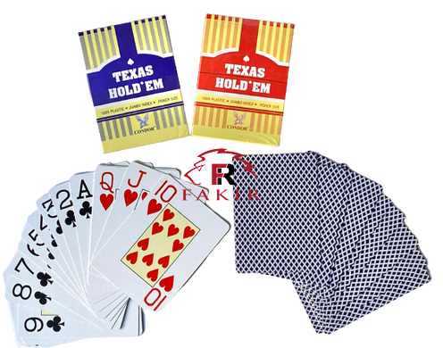 Пластиковые игральные карты "TEXAS HOLDEM" №D 44-6 фото